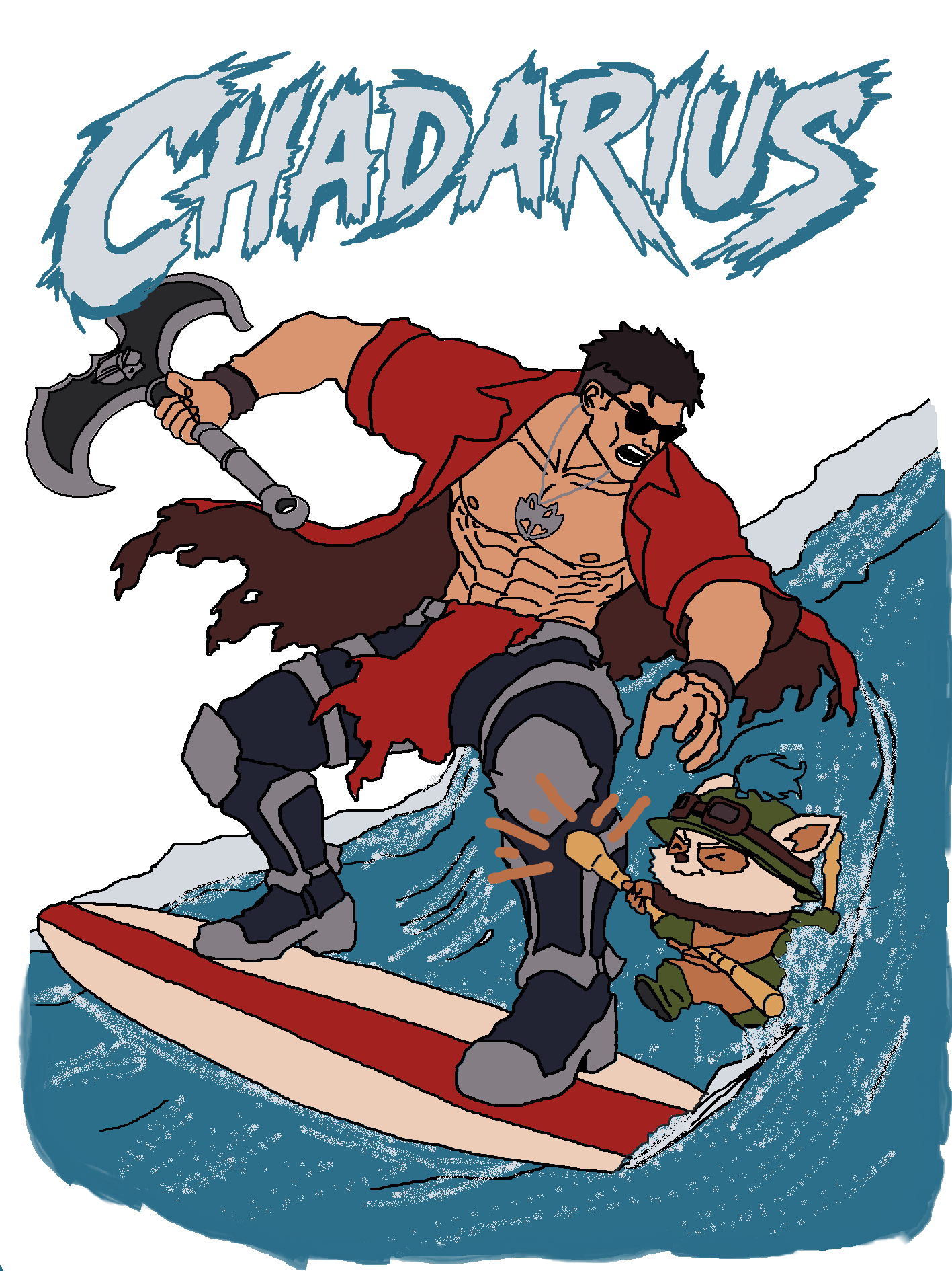 CHADARIUS — Mikeyangelo MS Paint artwork